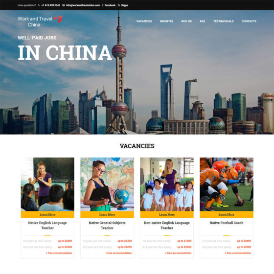 workandtravelchina.com workandtravelchina.com
